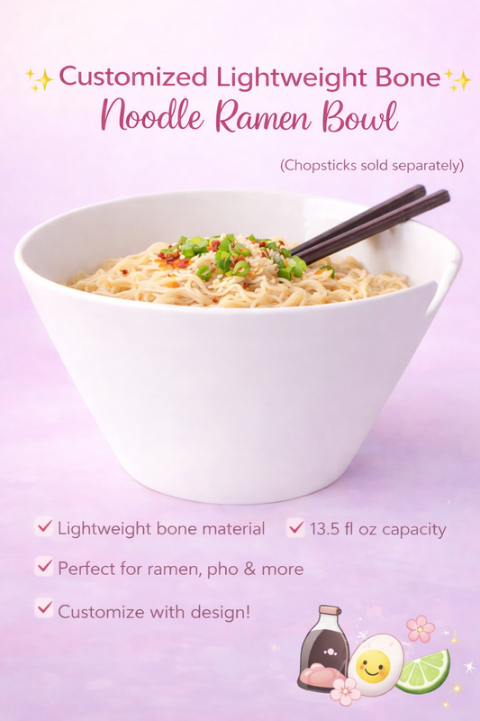 Customized Noodle Ramen Bowl