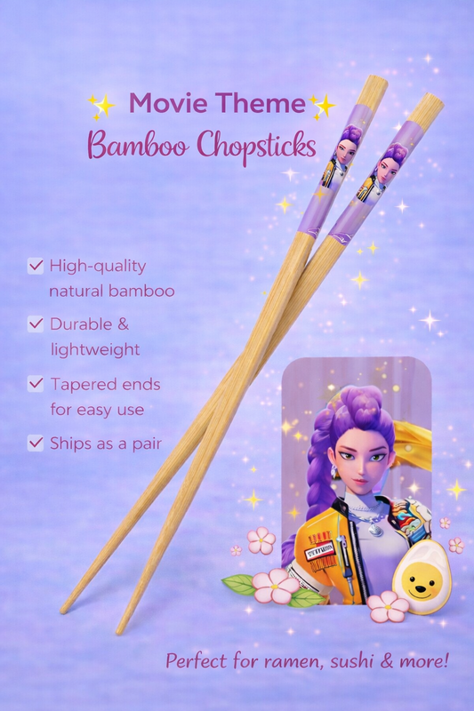 Cartoon Movie Music Band Wooden Bamboo Chopsticks