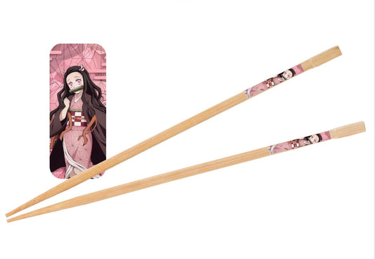Anime Girl Wooden Bamboo Chopsticks