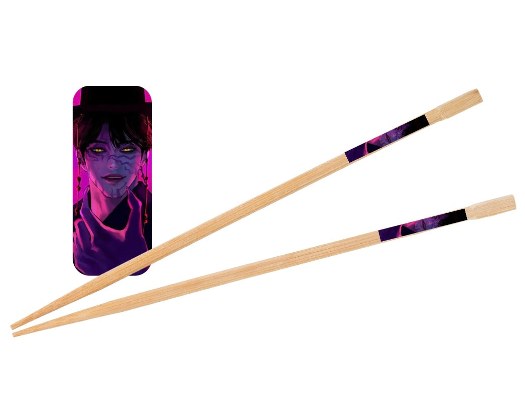 Cartoon Movie Music Band Wooden Bamboo Chopsticks