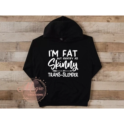 Screen Printed Adult T-Shirt "I'm Fat But..."